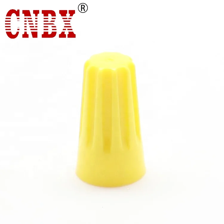 SP4 Twist-on Connectors Yellow PVC screw-on wire connectors / nut