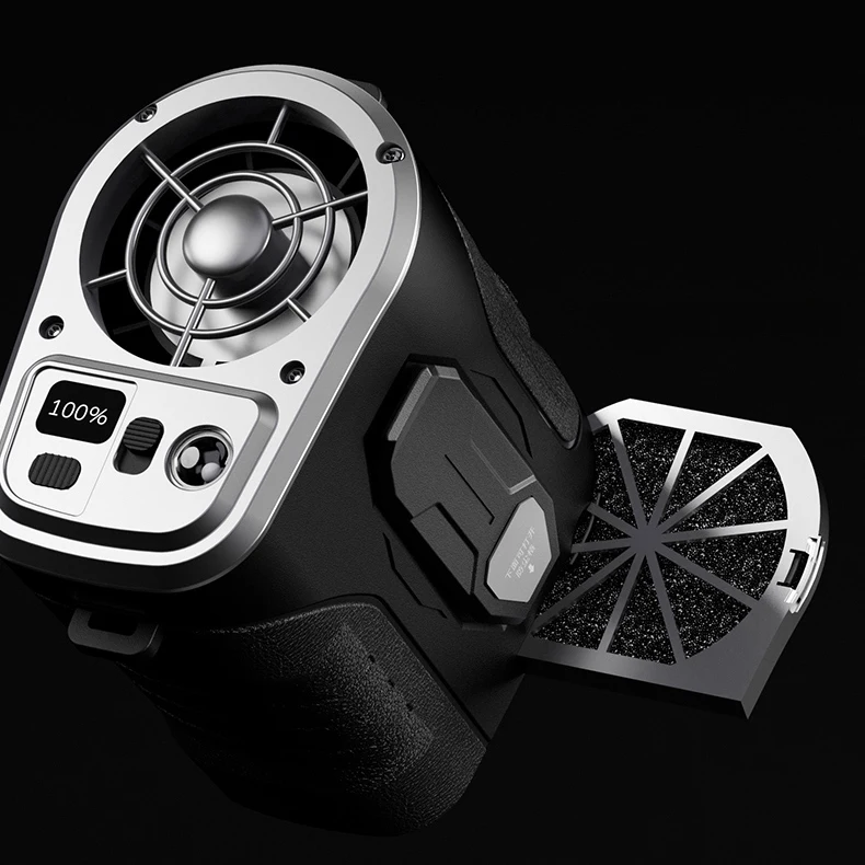 Upgrade Waist Clip Fan Large Air Volume Portable Wearable Personal Body Fan 10000mAh Hands-free Belt Fan For Sport