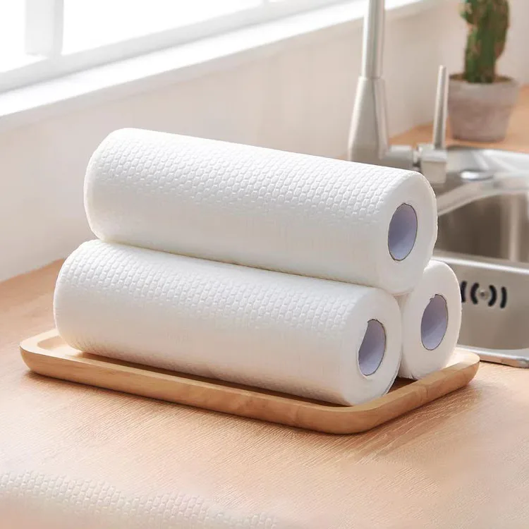 Factory Wholesale Kitchen Cleaning Cloth Disposable Cleaning Wipes Dish Towels For Kitchen