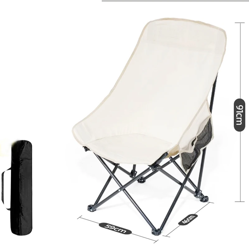 Entai mini high back black junior toddler outdoor telescopic beach chair with pillow camping bleacher chairs stadium seats