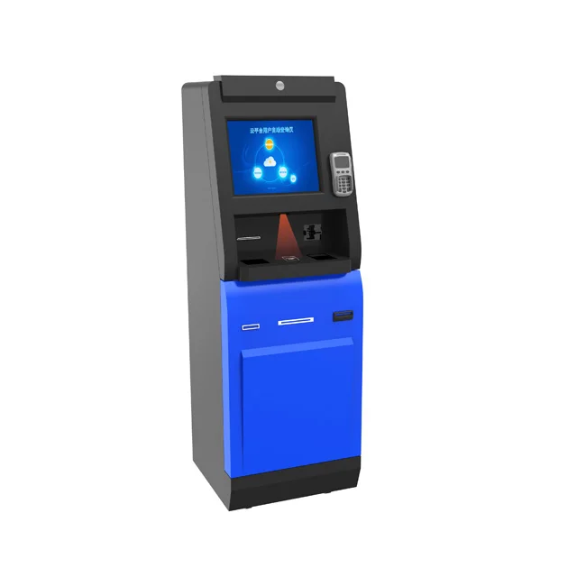 Direct Manufacture Windows Android Linux  Touch Automatic  Card Machine Coin Counter Cash Dispenser Payment Self Service Kiosk