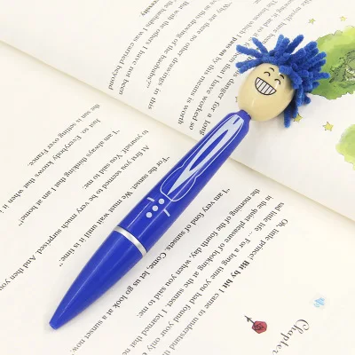 
Wholesale Plastic Ball Pen Custom LOGO Originality Character head modeling Promotional Gift 