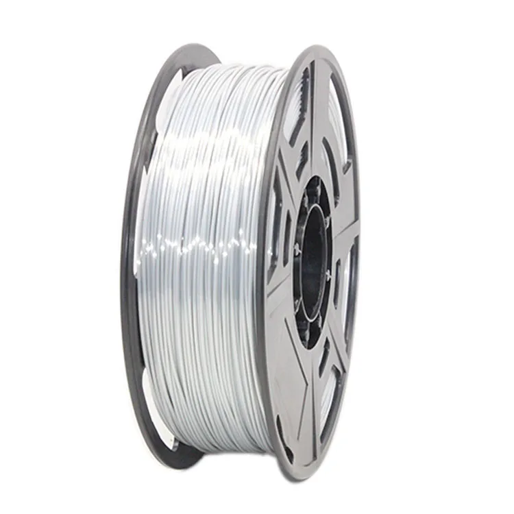 Flythinking оптовая продажа 1 кг 1,75 мм металлический эффект груша дешевый 3d принтер светло-голубой шелк нить pla