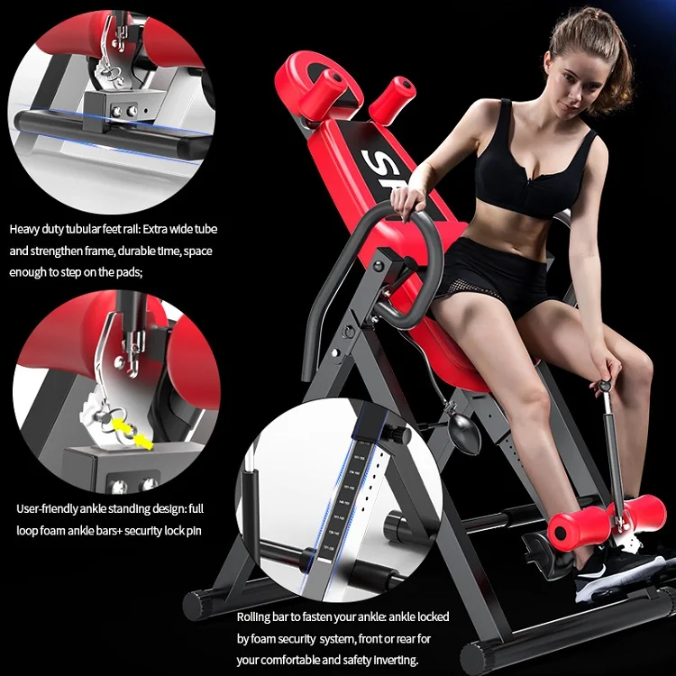 YUNPAO Factory High quality household Inversion Table For Back Pain Relief