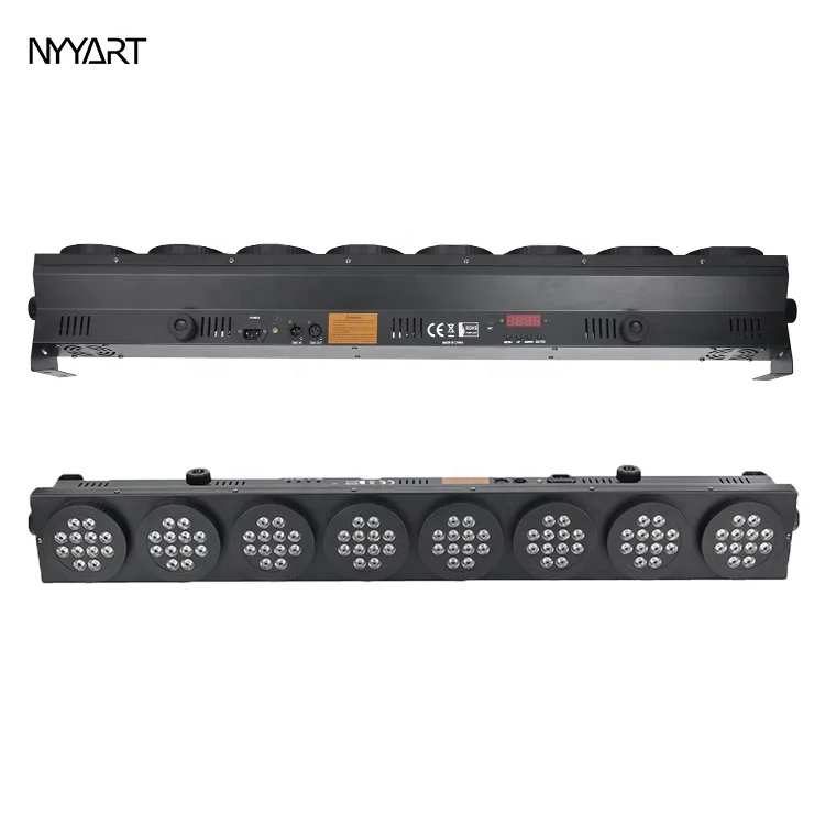 96 X 3W RGB Ultra Bright LED blinder light led wall washer light bar
