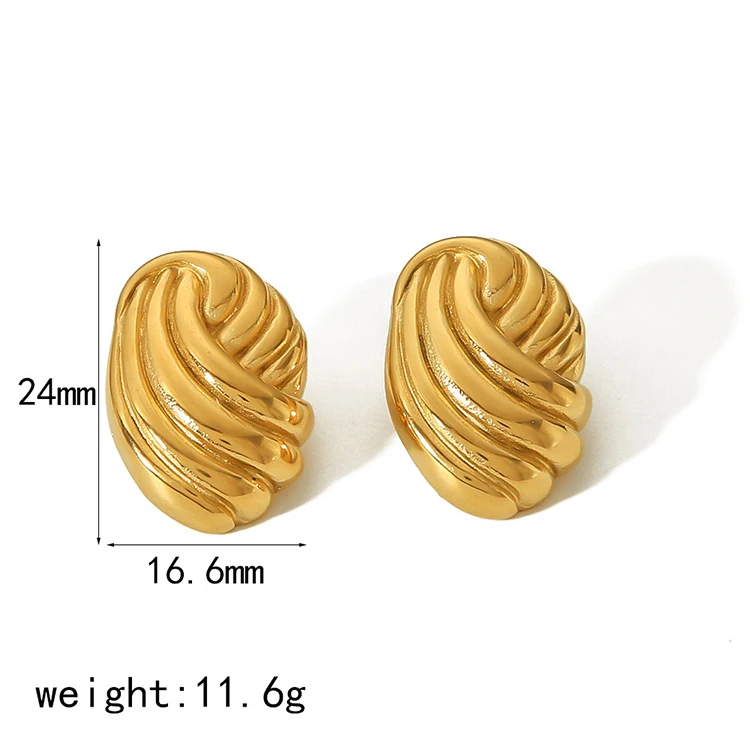 Женские серьги из титановой стали