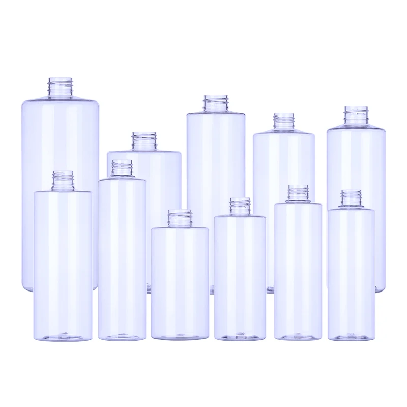 Empty plastic bottle 240ml 250ml 280ml 300ml 400ml 480ml 500ml 550ml 750ml 900ml lotion plastic bottle packaging