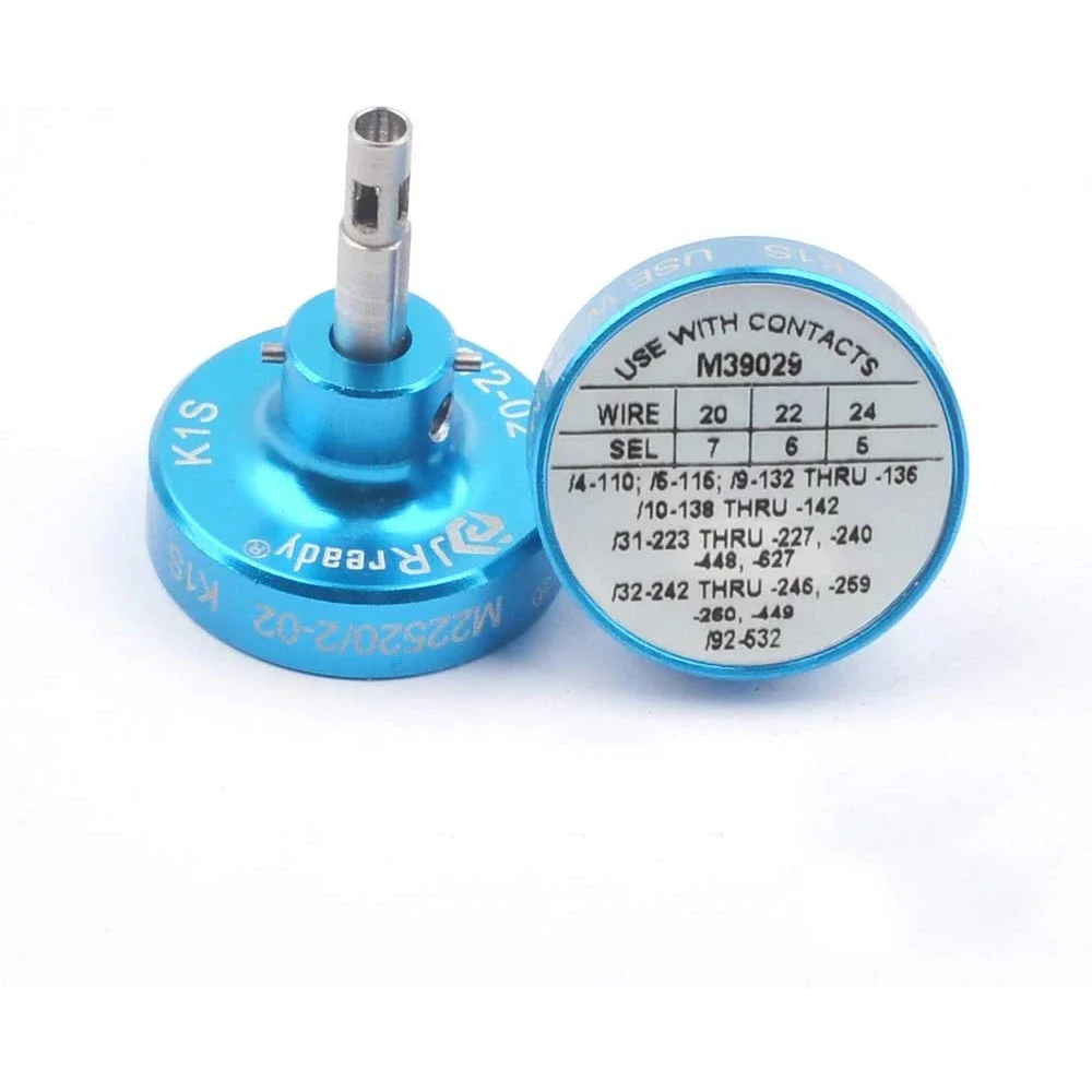 JRready Positioner Compatible for K1S M22520/2-02 Used With MIL-Standard 20# Contacts Suitable For YJQ-W1A ACT-M101