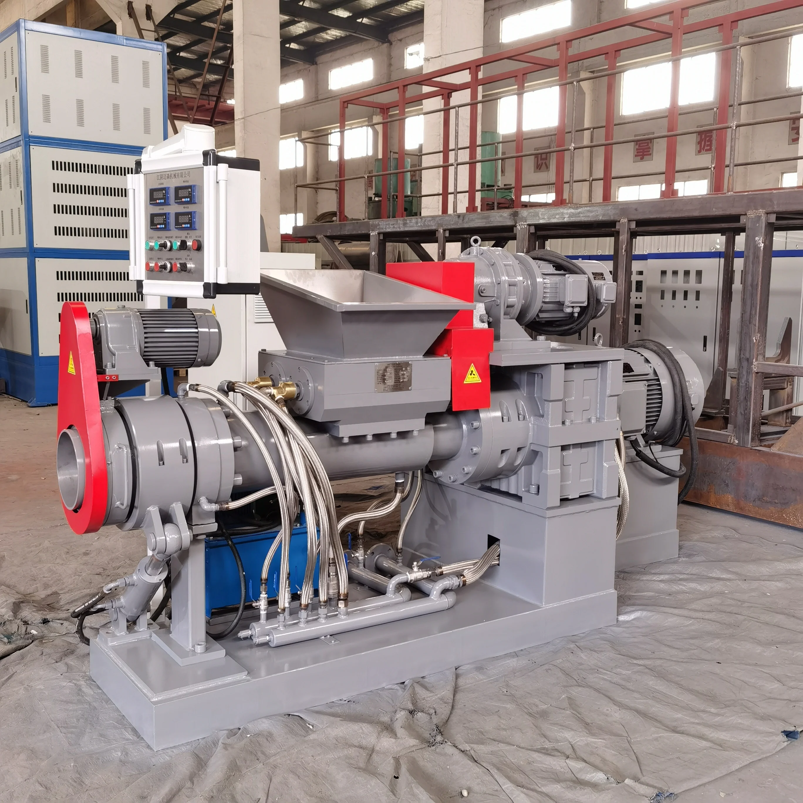 Rubber Strainer for Filtering Rubber Straining Filter Extruder Machine