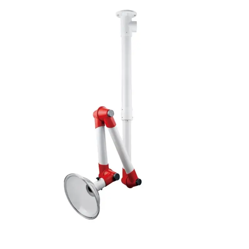 50mm extractor hose lab ceiling extractor arm chemistry pharmacy laboratory fume exhaust fume hoods