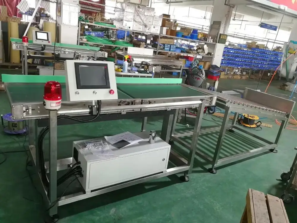 Automatic chicken slaughterhouse chicken weighting and grading machine