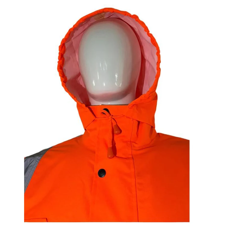 Мужская водонепроницаемая оксфордская куртка, двухцветная водонепроницаемая куртка-бомбер высокого качества, класс 3, зима Safeti