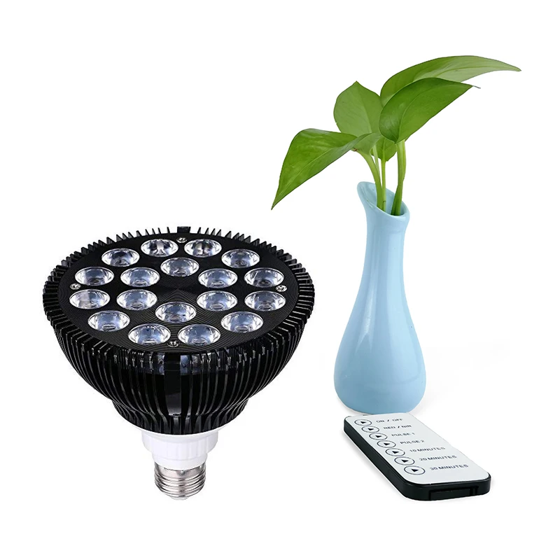 With remote control pulsed therapy 54W Red Light Therapy 660nm 850nm Led Therapy Light for Skin Rejuvenation