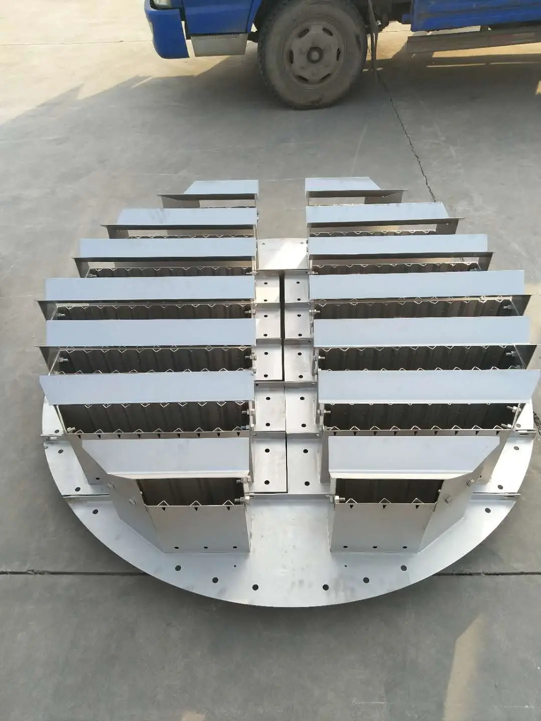 Stainless Steel Trough Pan Liquid Distributor Through Liquid Distributor