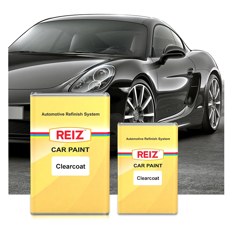 High Gloss Clearcoat Automotive High Solid Clear Coat Car Refinish Paint Car Color Paint