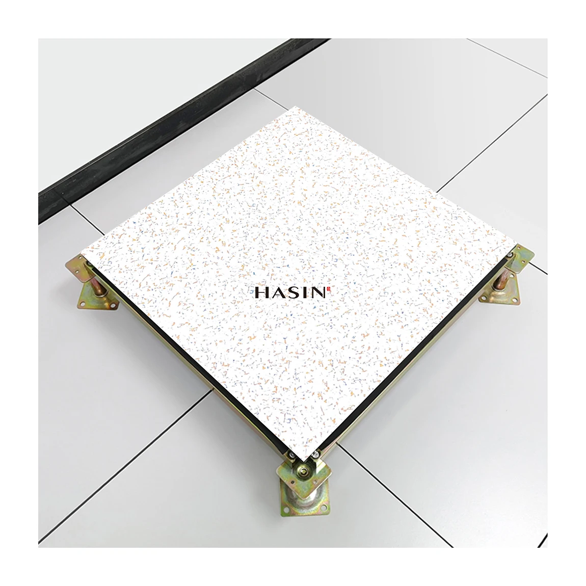 New Products Anti Static Floor Tiles Innovative Product White Raised Access Floor Tiles For Computer Rooms Hpl