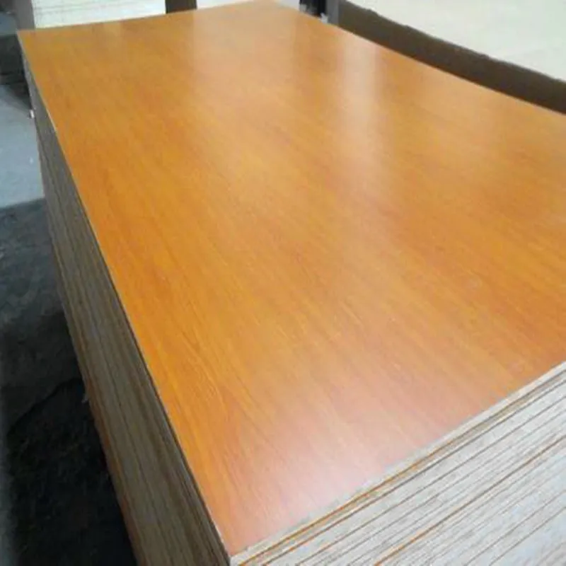 Melamine Laminated Faced MDF Board Melamine Coated MDF For Furniture