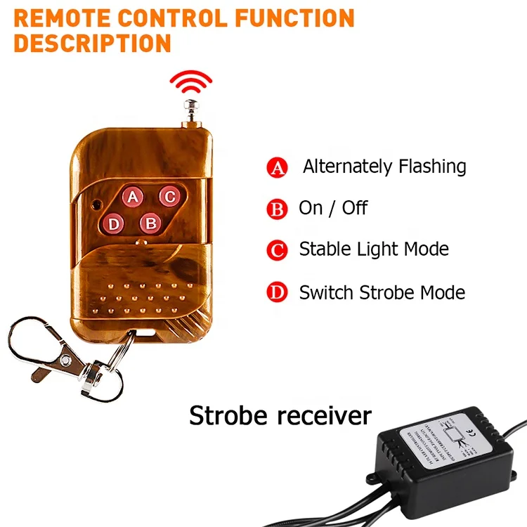 Новый 23 мм стробоскоп орлиный глаз RC для автомобиля поворотные сигналы дневные ходовые огни Орлиный led