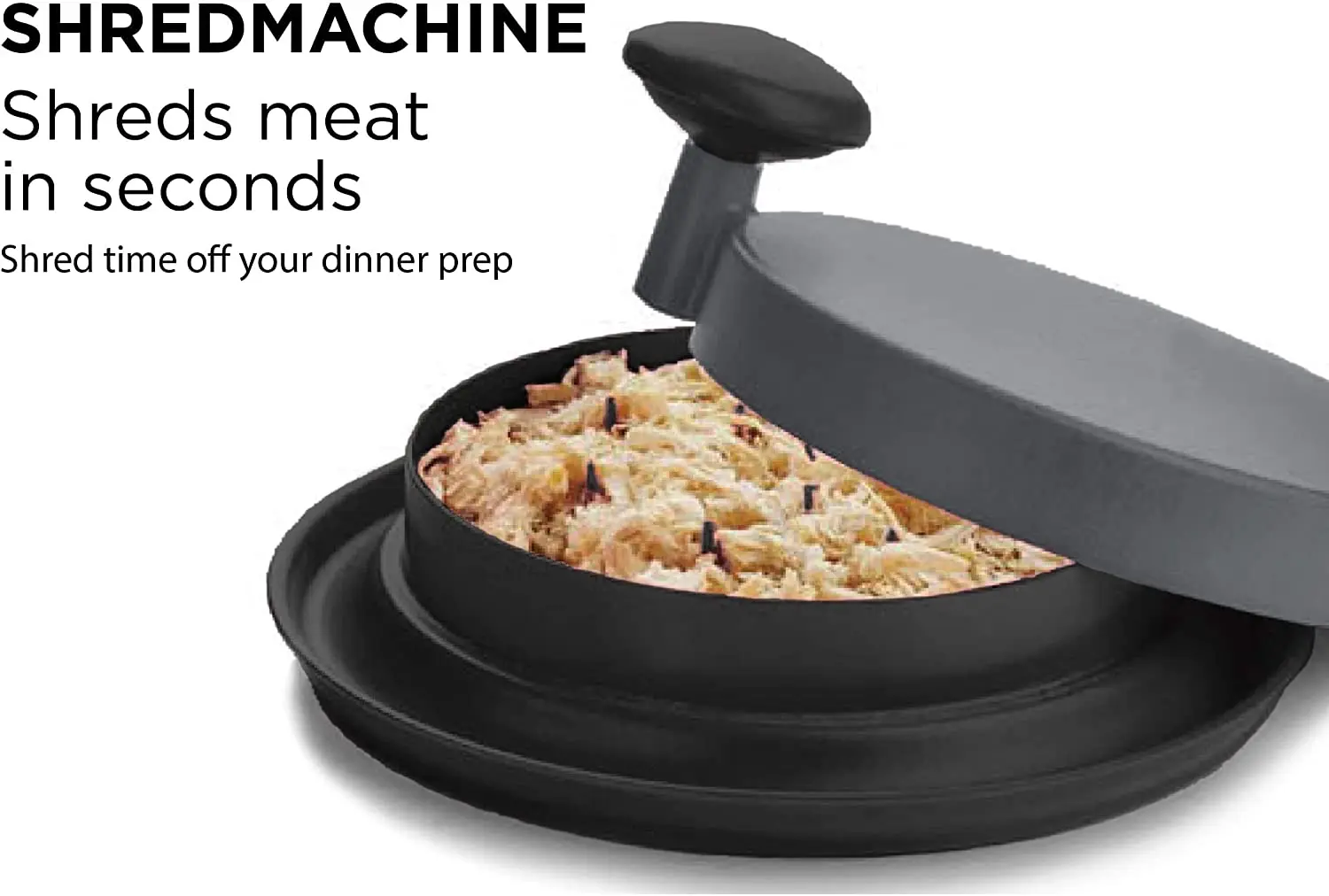 Amazon Горячая продажа кухонные куриное мясо измельчитель инструмент с ручками и Нескользящие база для карнитас красного мяса говядины курицы
