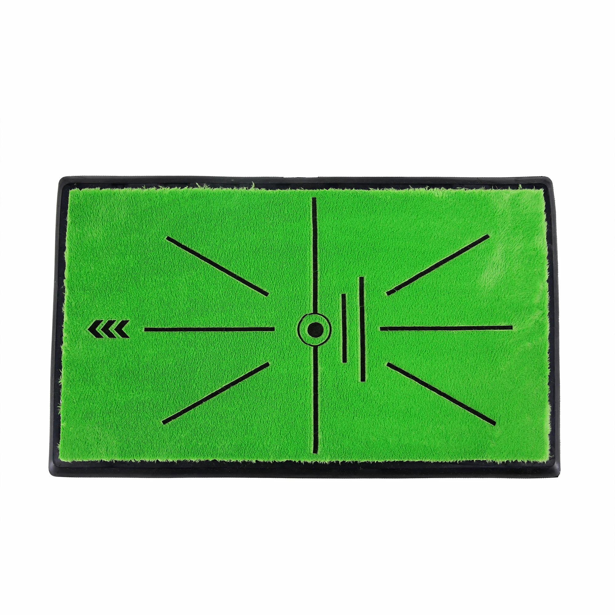 High Quality Velvet Durable High elasticity Rubber bottom Practice Golf Hitting Swing Mat Trainer Mini Training Aid