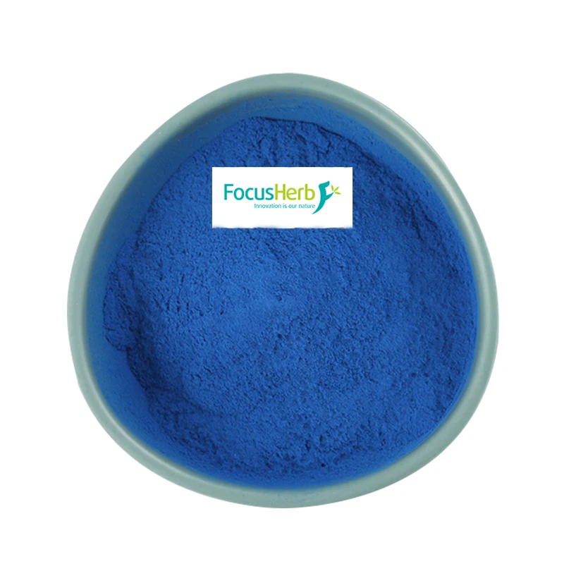 
Natural pigment phycocyanin powder with best price of spirulina powder 