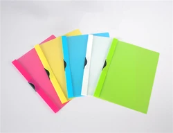 Durable A4 Assorted Color Clip File , pack 1pc