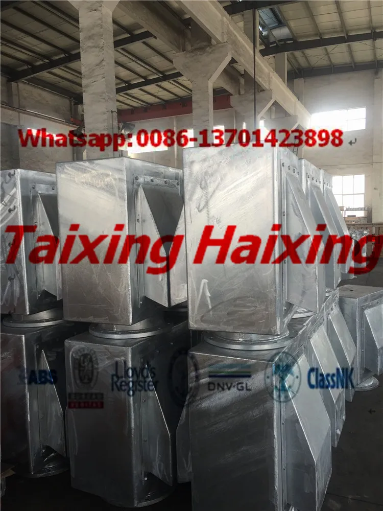 DNVGL,LR,BV,ABS,NK,RINA type approval  PE float ball Tank Vent Check Valve Air Pipe Head  manufacturer in China