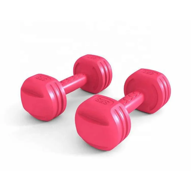 Rubber Dumbbells Gym Weight Lifting Home Use small dumbbells for women