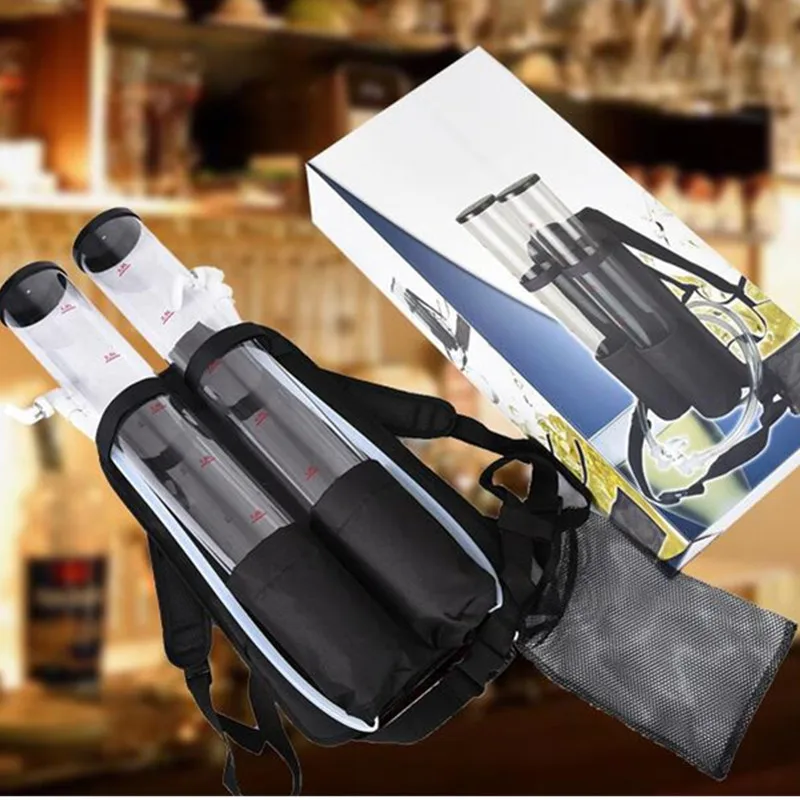 2024 new factory direct sales 3 liter beer cannon beer tower colorful luminous beer tower with customizable logo