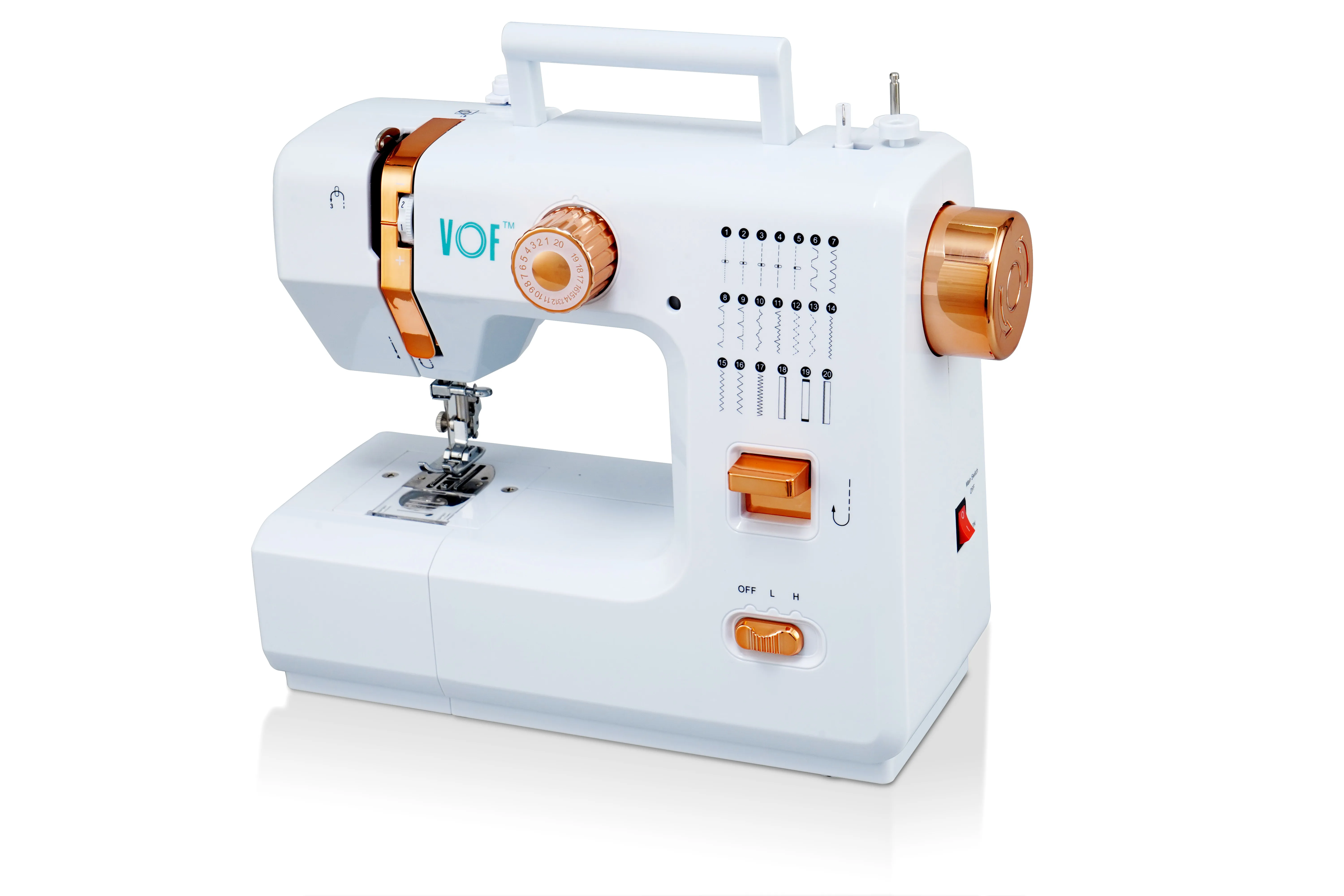 VOF FHSM-618 household electric sewing machine clothes multifunction sewing machine with factory price