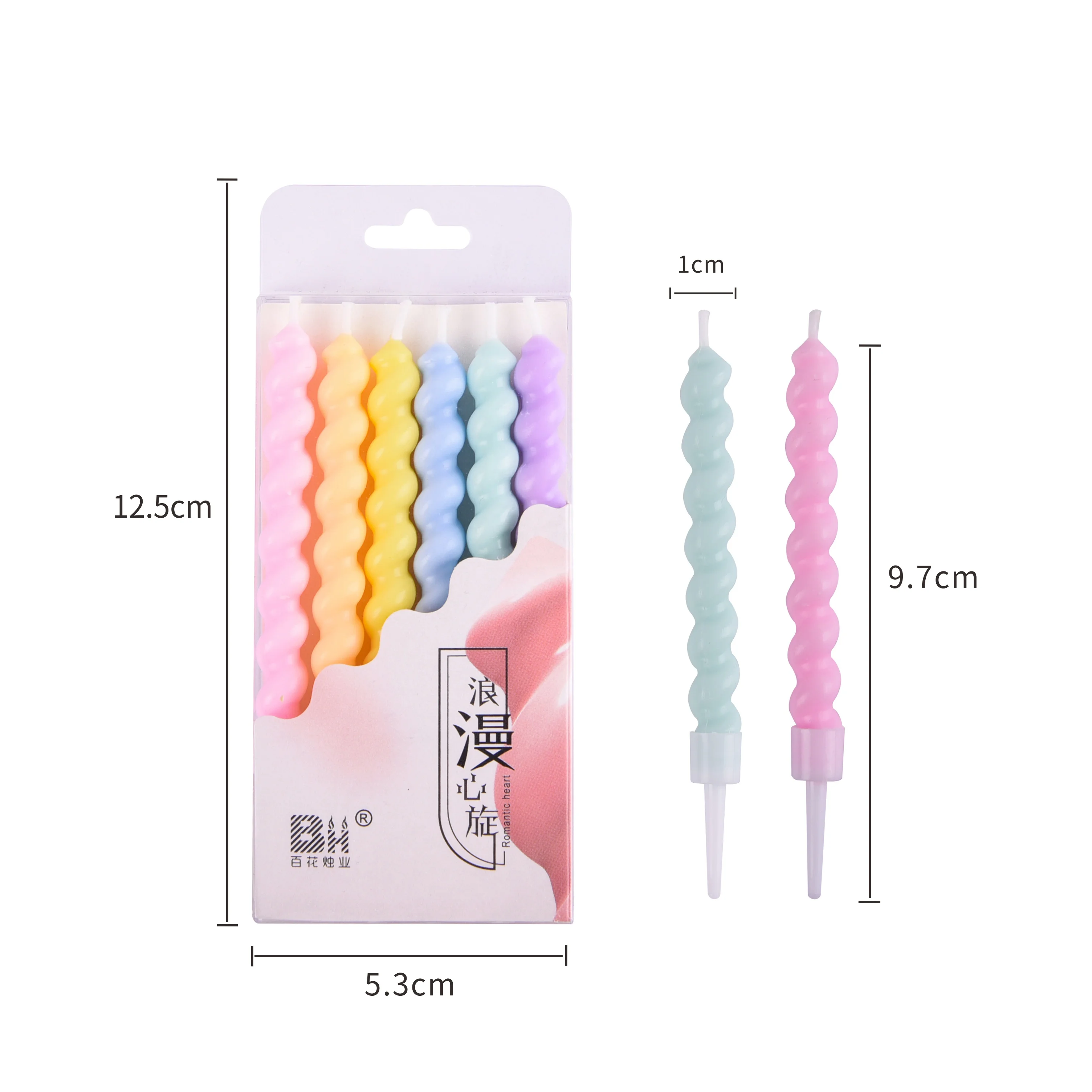 Custom birthday cake candles/Factory made high quality no smoke no dripping number cake decorative birthday candle for party