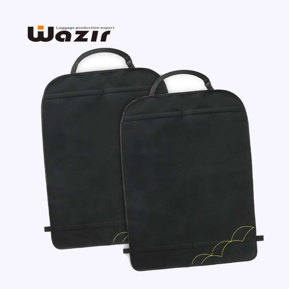 
ND-1608 Car Seat Protector / Kick Mats [Set of 2] - Luxurious Water-Proof PVC-For Families with Kids 