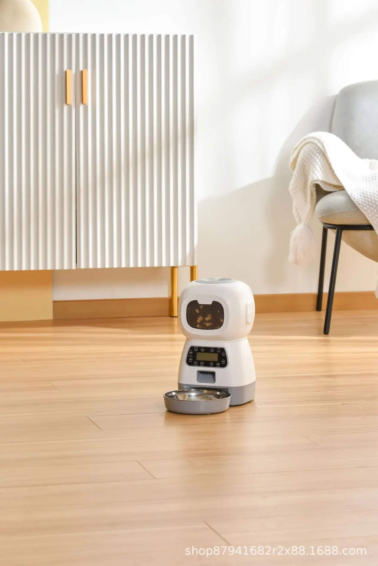 JOYPET Cheap Wholesale Tag Microchip Pet Safety Smart Feeder Fountain Automatic Pet Feeder Cat Dog Smart Feeder