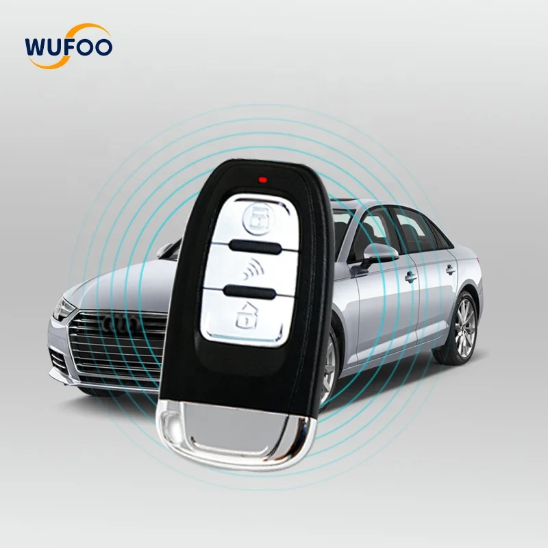 wufoo car key modified remote control remote start central control lock automatic remote power on tailgate smart start system