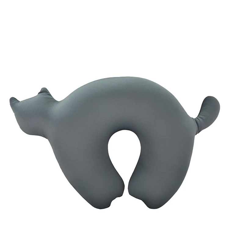 Cat Shape Cartoon shaped Traveling Neck Pillow Memory foam Filling Pillow
