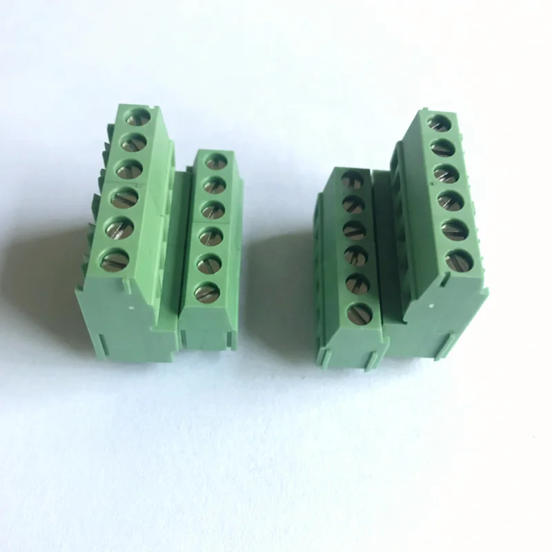 double row screw terminal block 500A 500B PCB Terminal block 5.08mm pitch Replace DEGSON DINKLE