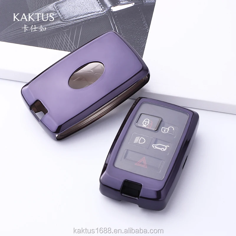 For Land Rover key shell 18 New Land Rover Range Rover Sport Discovery 5 19 Discoverie Car Key Case TPU protect Cover Carkey