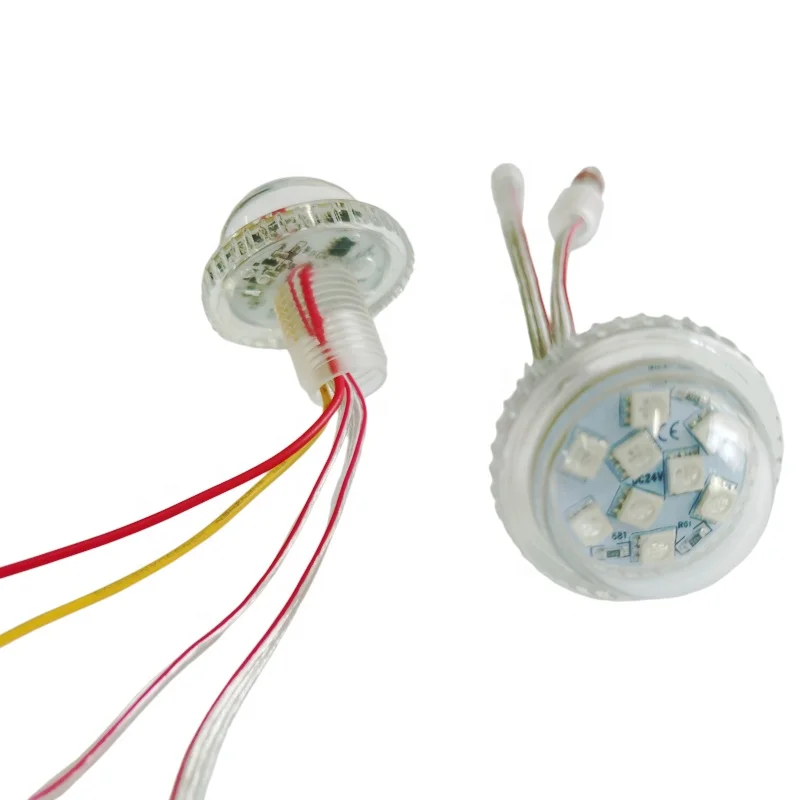 Amusement rides led pixel light 35mm 9led full color waterproof rgb funfair lamp.jpg