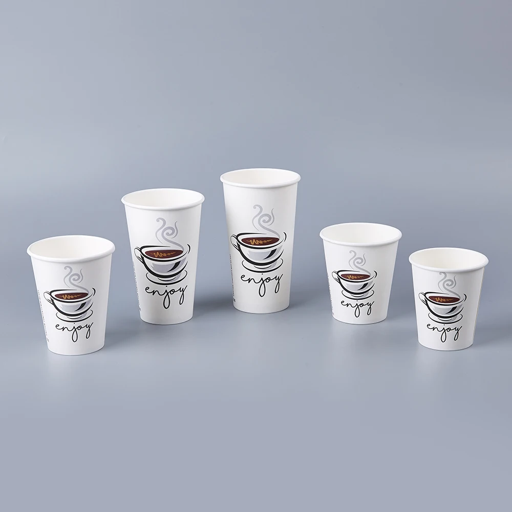 china oem/odm disposable wholesale paper coffee cups with paper cup lid PS material include 80mm and 90mm