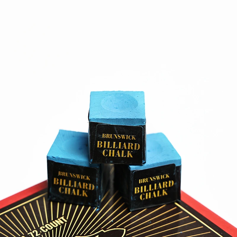 Wholesale Hot Selling 144pcs/box Billiards Snooker Pool Chalk Powder Pool Table Accessories Pool Cue Chalk