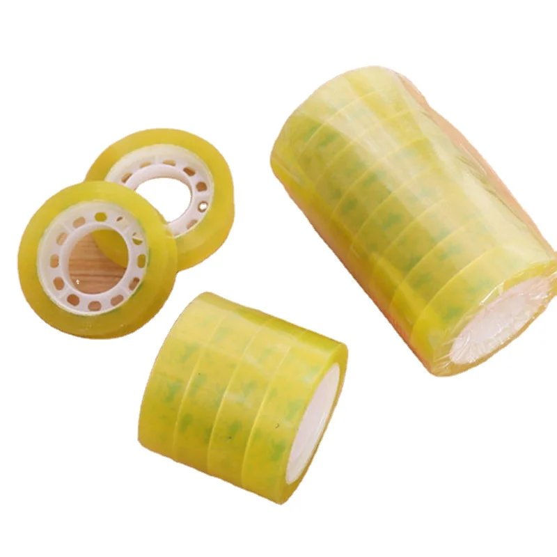 Wholesale Cheap Office School Stationery 12mm Packaging Sealing 30m Crystal Cotch Tape