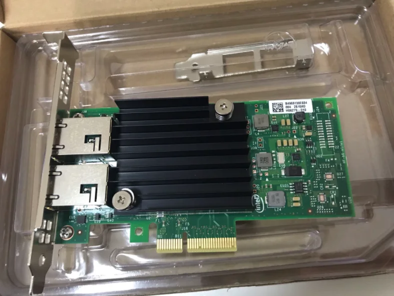  network card brand Dell Intel X550-T2 Dual Port 10 Gigabit Network Interface Card