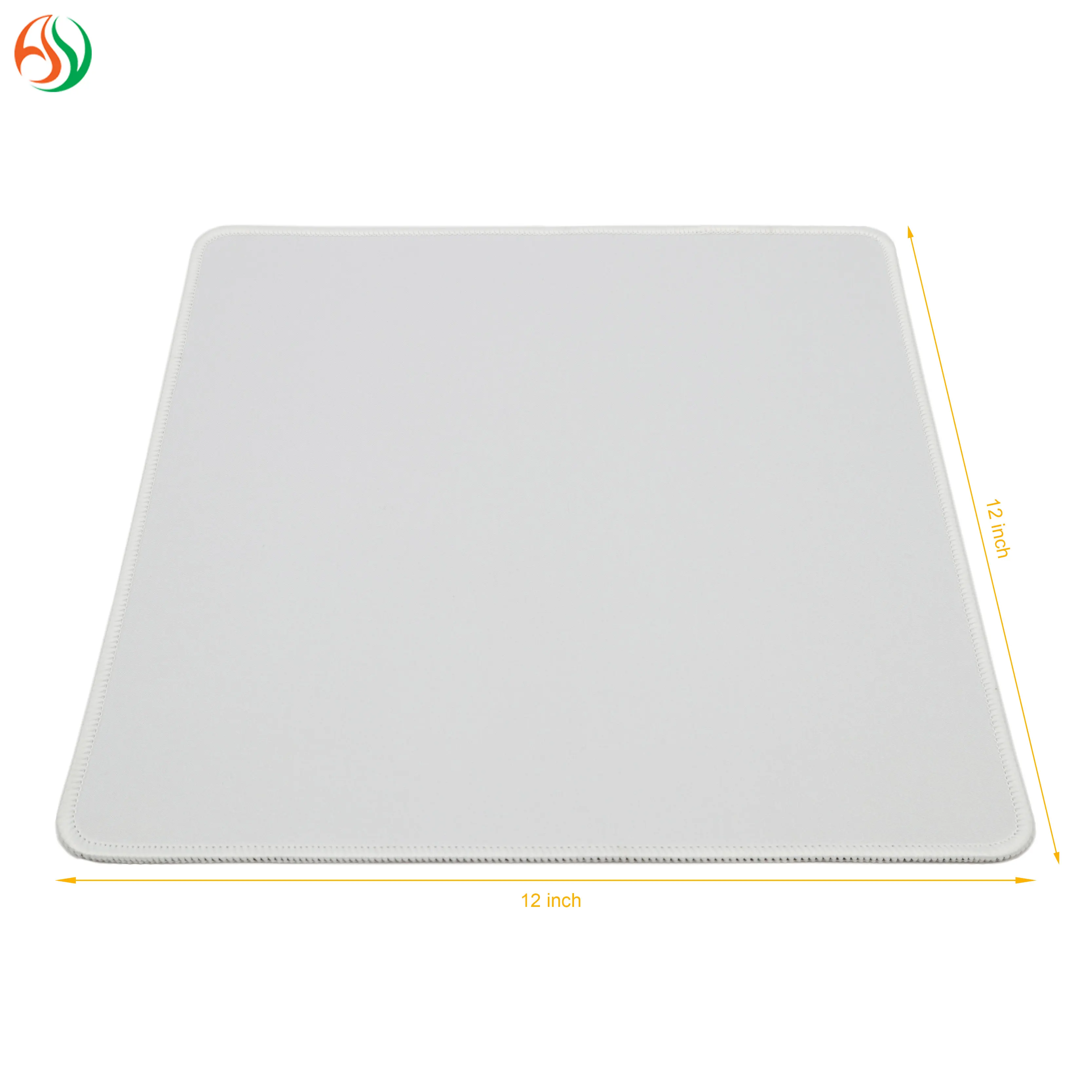 AY small size mouse mat fabric laminated neoprene sheet blank white cloth sublimated eco friendly mouse pads comfortable office