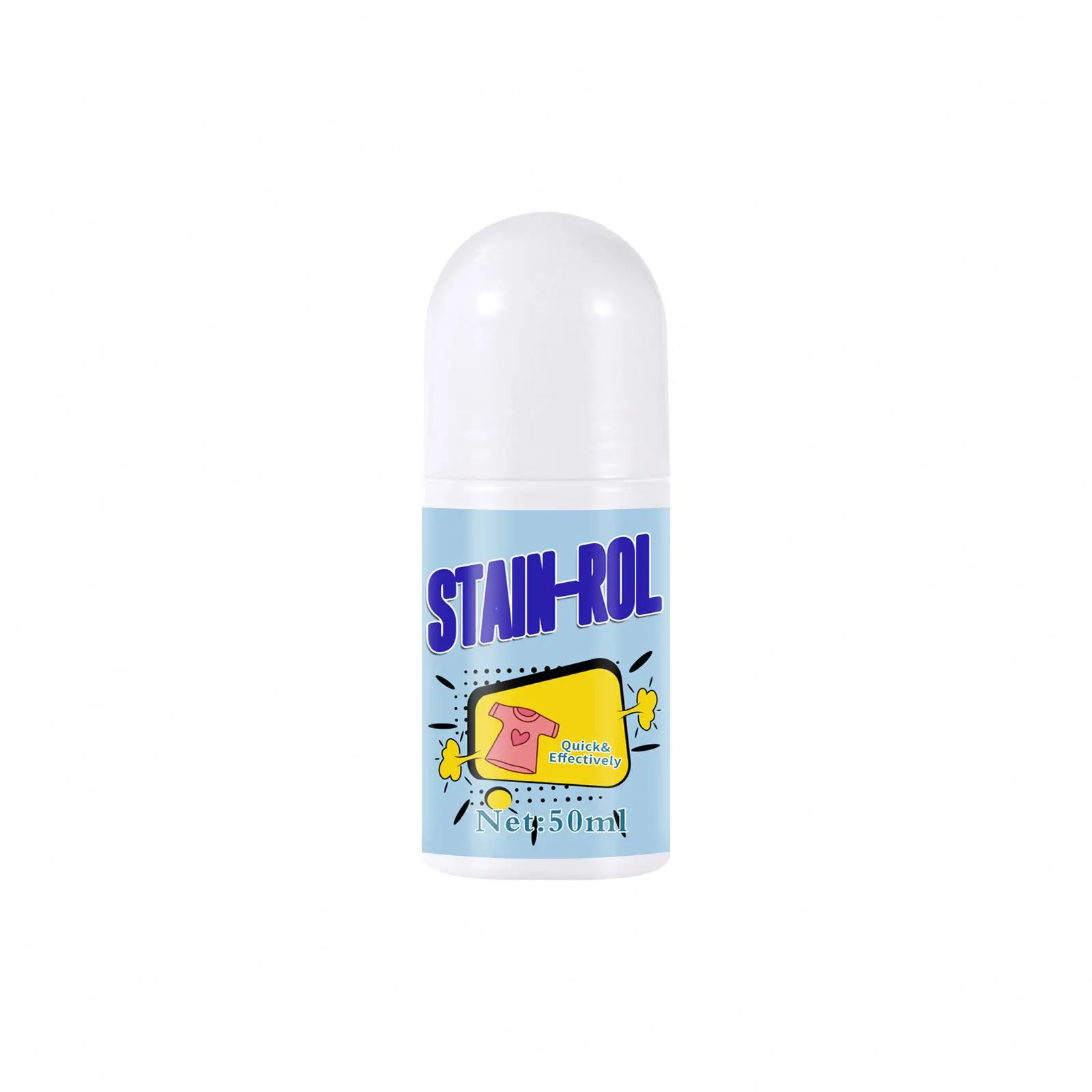 Jue Fish Portable Wash-Free Clothes Ball Bearing White Clothes Stain Remover Oil Coffee Makeup Stains Remove Ball