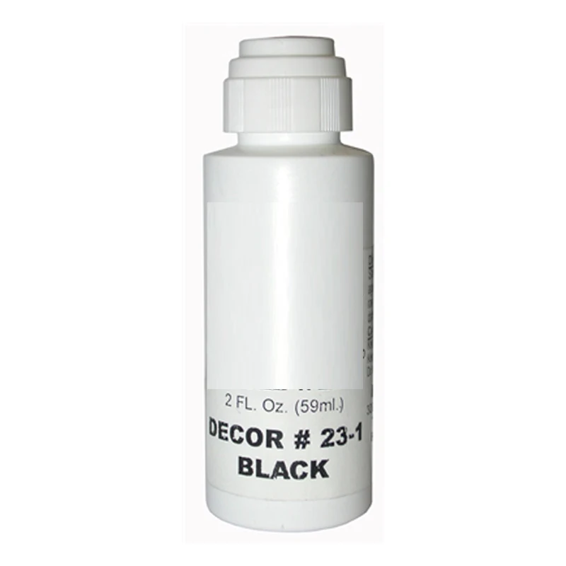 2oz 60ml PE plastic sponge dauber graffiti applicator bottle for paint marker