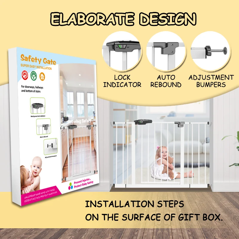 
baby gate manufacturers sliding iron security pet gate children safety gate baby pet fence 