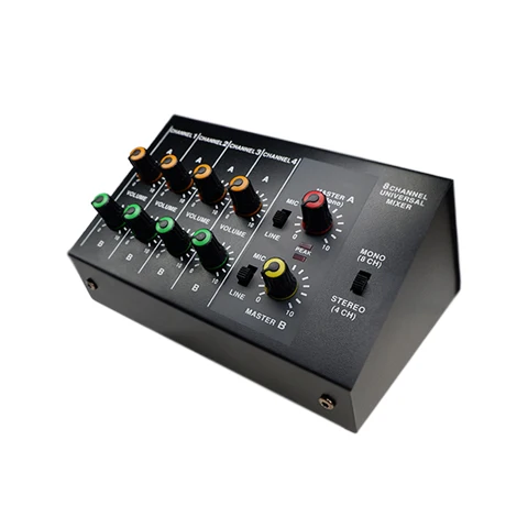 EPXCM / MIX-428 Professional 4-channel 8-channel line mixer microphone extender microphone reverb small Audio mixer