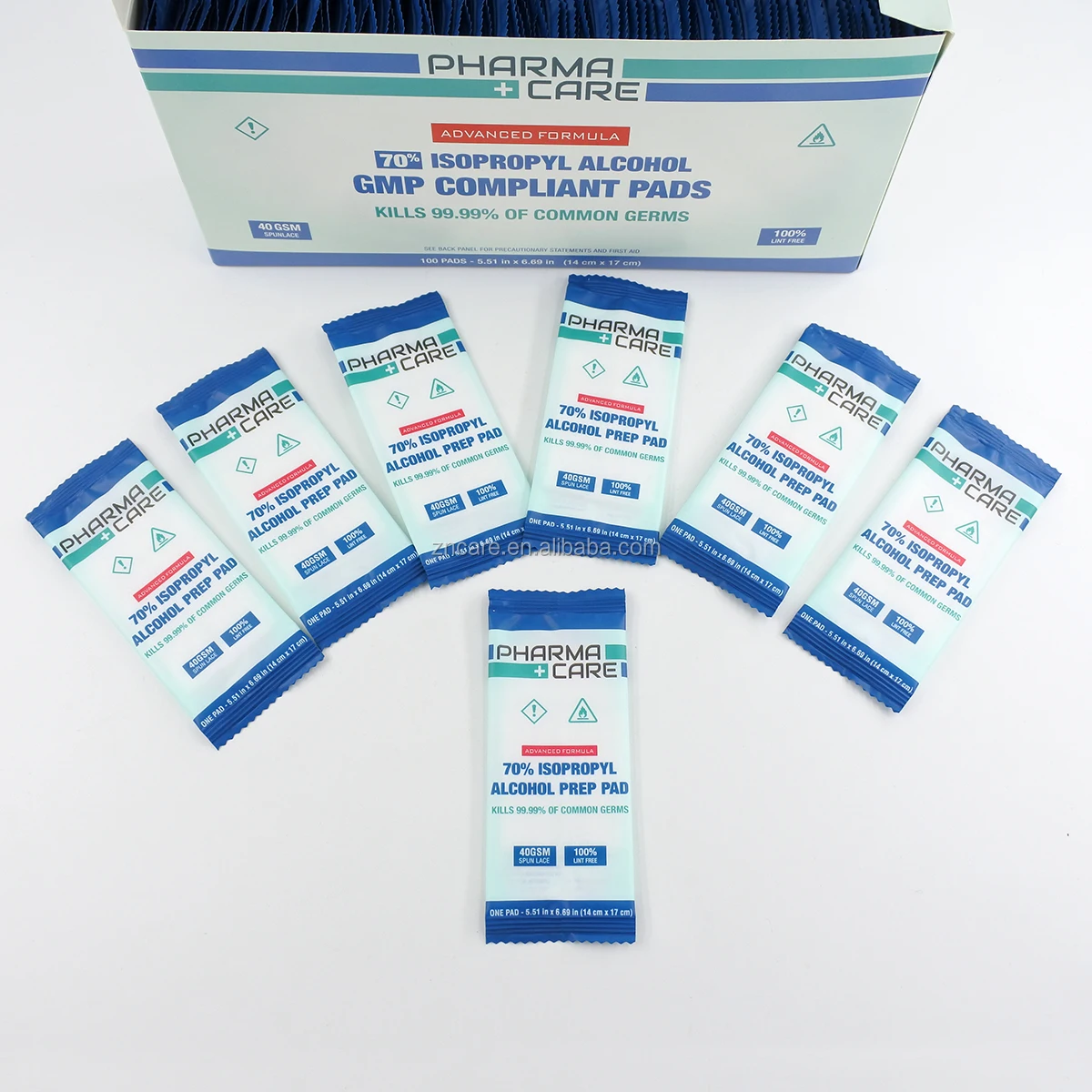 Disinfection 70% Isopropyl Alcohol Pad Wipes Ro Water Freely Samples Offered Disposable Wet Wpes Portable Wipes