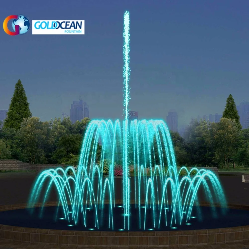 FREE DESIGN Outdoor Musical Dancing Water Feature Fountain