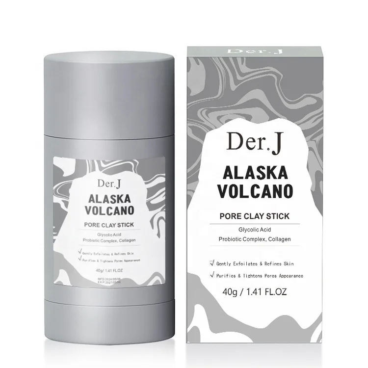 Private Label Customize Logo Face Skin Care Whitening Deep Cleaning Mud Masking Clay Stick Mask